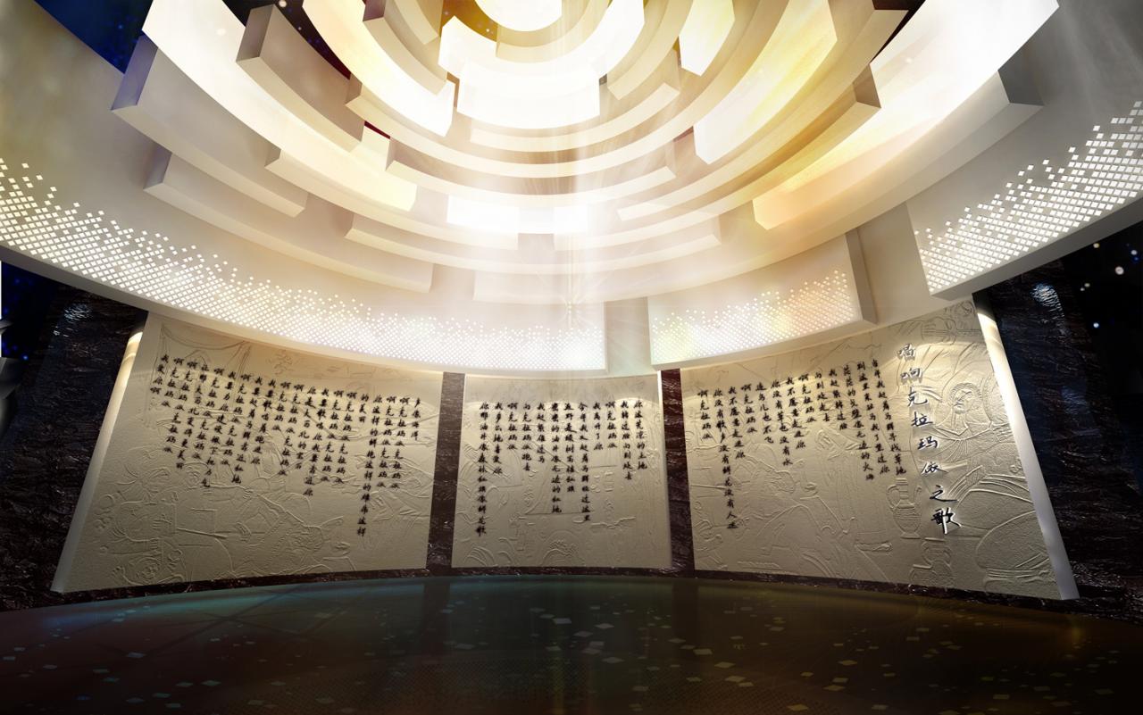 克拉玛依科技博物馆展厅设计 克拉玛依科技博物馆展厅设计